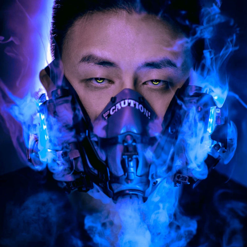 Cyber Goth Gas Mask