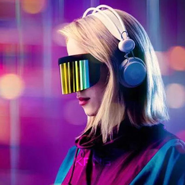 Sci Fi Cyberpunk Glasses