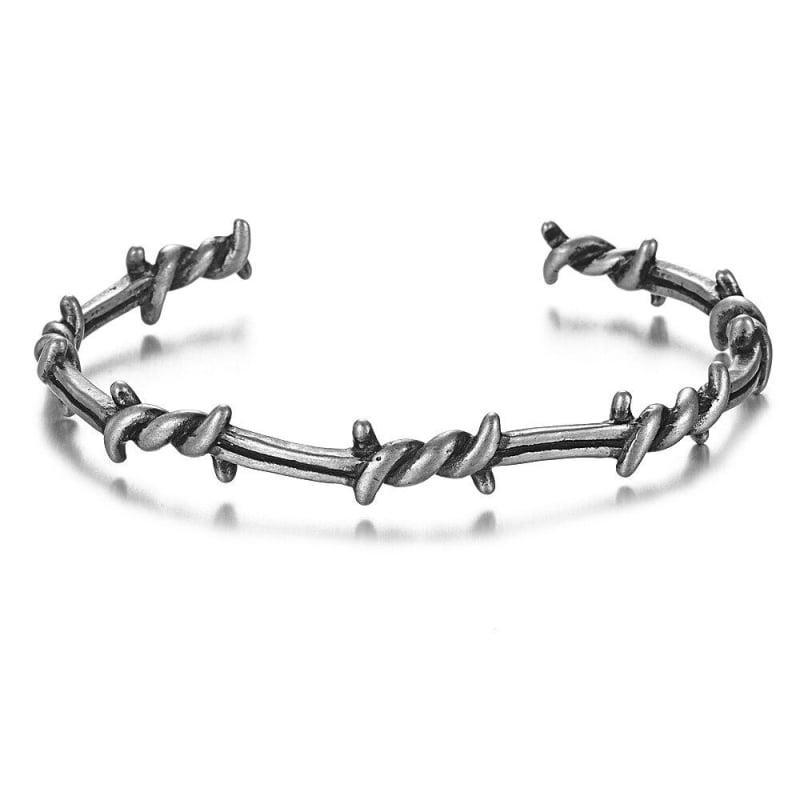 Barbed wire bangle