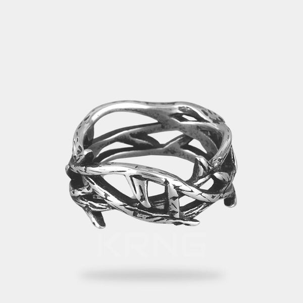 Branch ring for your black jewelry and techwear aesthetic