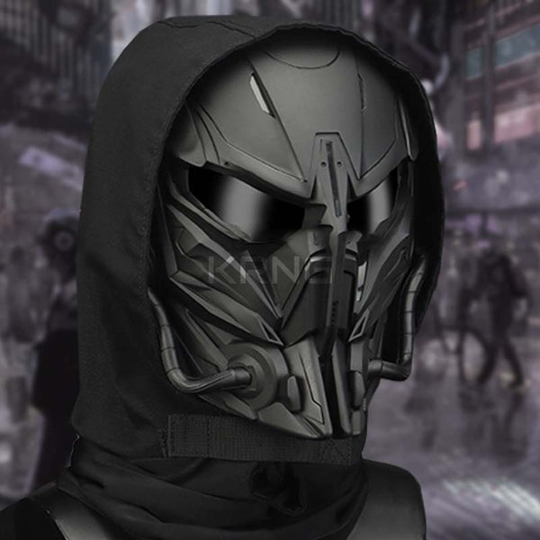 Cyber mask for warcore fashion