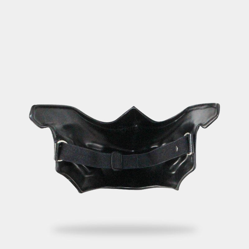 Futuristic combat mask with elastic band