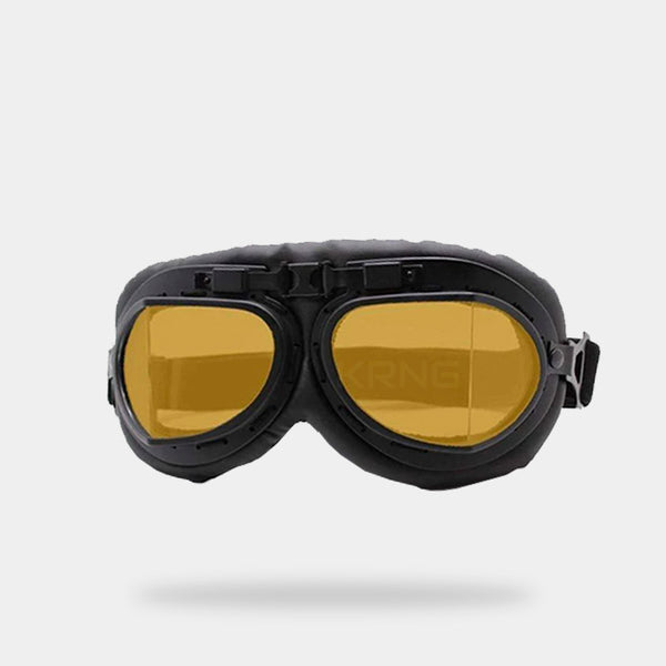Goggles cyberpunk with solarpunk and techwear accessories