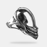 marvel venom ring with silver color, made of stainless steel