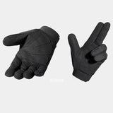 techwear gloves black color and cotton