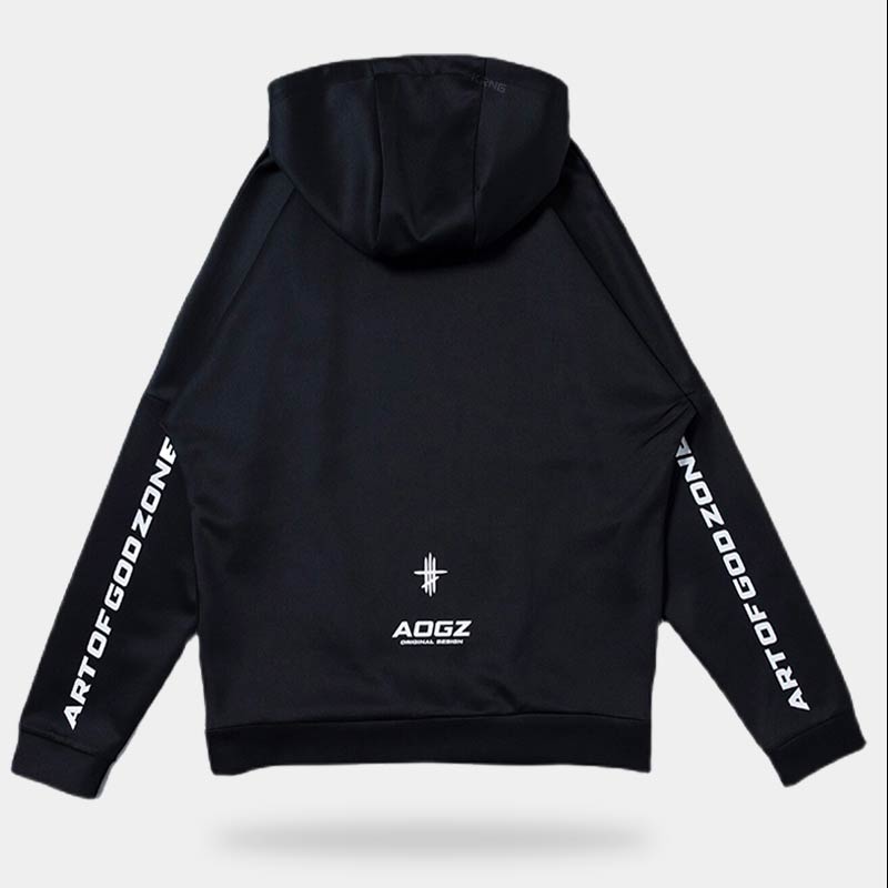 techwear hoodie uk with black style